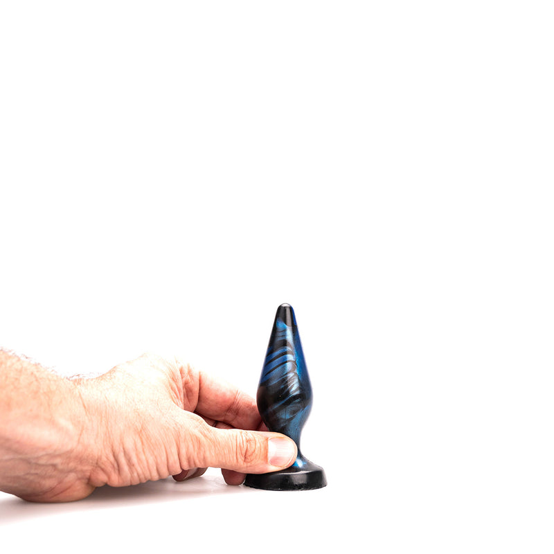 Kiotos Revolt - Buttplug Fantasie - Blue Wave - Nr. 24 - Small - 10,5 x 3,5 cm-Erotiekvoordeel.nl