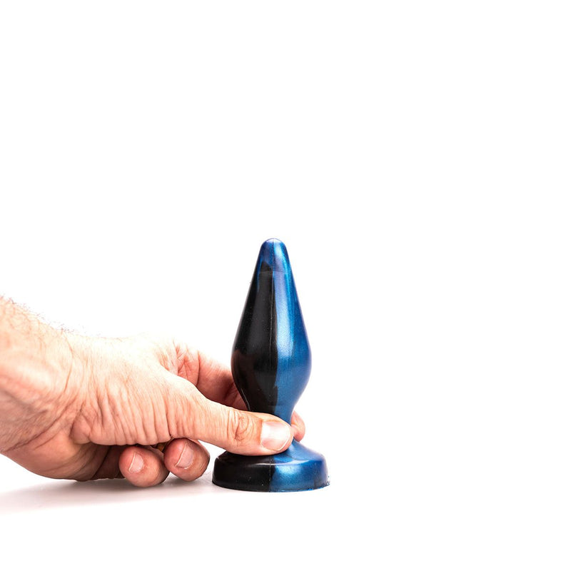 Kiotos Revolt - Buttplug Fantasie - Blue Wave - Nr. 24 - Medium - 14,5 x 4,5 cm-Erotiekvoordeel.nl