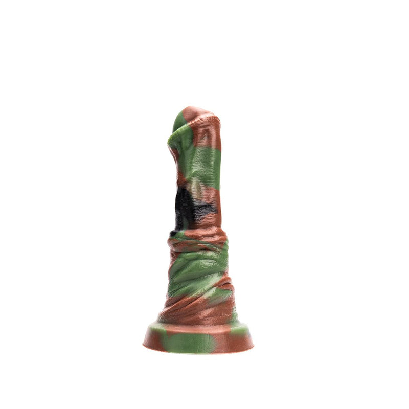 Kiotos Revolt - Dildo Fantasie - Green Army - 02 - Small - 19,5 x 5 cm-Erotiekvoordeel.nl