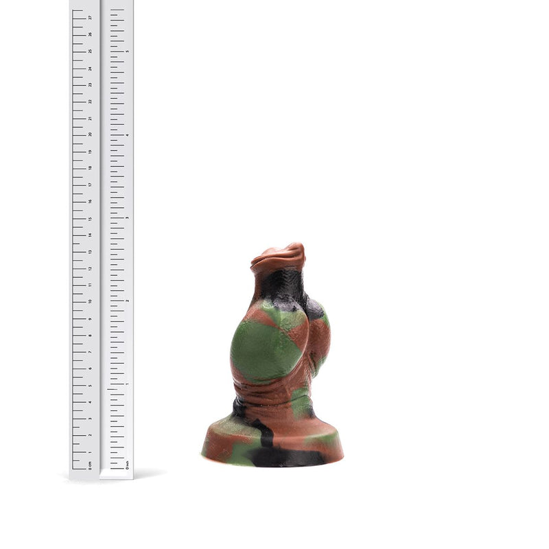 Kiotos Revolt - Dildo Fantasie - Green Army - Nr. 03 - Large - 15,5 x 8 cm-Erotiekvoordeel.nl