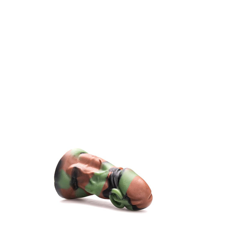 Kiotos Revolt - Dildo Fantasie - Green Army - 05 - Medium - 14,5 x 5 cm-Erotiekvoordeel.nl
