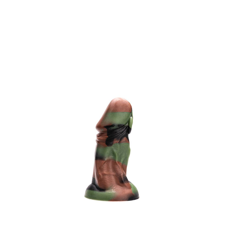 Kiotos Revolt - Dildo Fantasie - Green Army - 05 - Medium - 14,5 x 5 cm-Erotiekvoordeel.nl