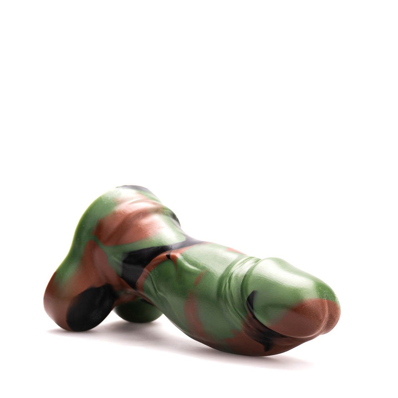 Kiotos Revolt - Dildo Fantasie - Green Army - Nr. 08 - Large - 22 x 7 cm-Erotiekvoordeel.nl
