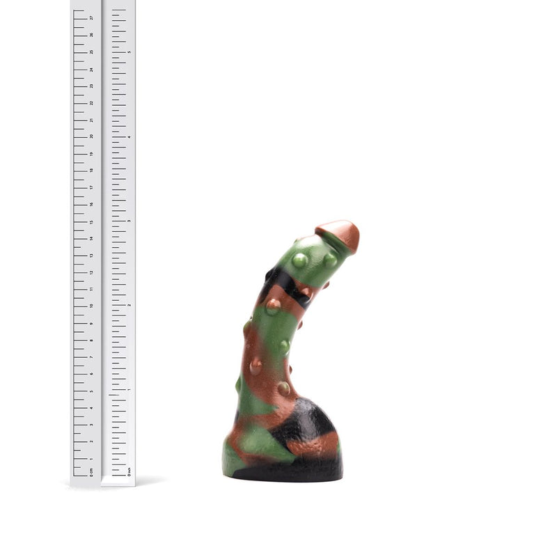 Kiotos Revolt - Dildo Fantasie - Green Army - Nr. 18 - Small - 15 x 3,5 cm-Erotiekvoordeel.nl