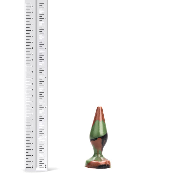 Kiotos Revolt - Buttplug Fantasie - Green Army - Nr. 24 - Small - 10,5 x 3,5 cm-Erotiekvoordeel.nl