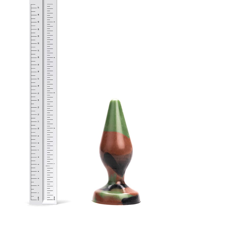 Kiotos Revolt - Buttplug Fantasie - Green Army - Nr. 24 - Medium - 14,5 x 4,5 cm-Erotiekvoordeel.nl