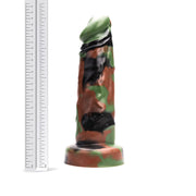 Kiotos Revolt - Dildo Fantasie - Green Army - Nr. 25 - 26 x 6,5 cm-Erotiekvoordeel.nl