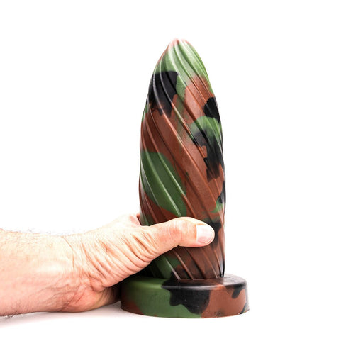 Kiotos Revolt - Dildo Fantasie - Army Green - Nr. 28 - 25 x 8 cm-Erotiekvoordeel.nl