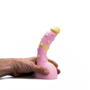 Kiotos Revolt - Dildo Fantasie - Pink Smash - Nr. 18 - Medium - 19 x 4,5 cm-Erotiekvoordeel.nl