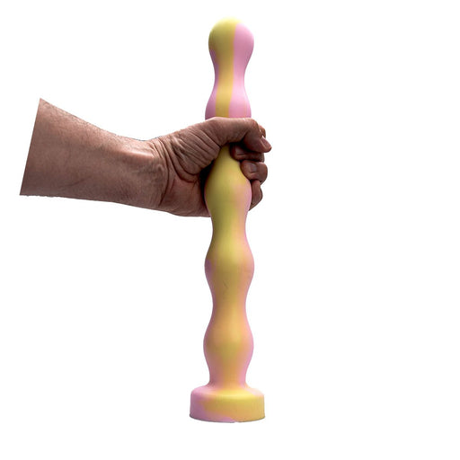 Kiotos Revolt - Dildo Fantasie - Pink Smash - Nr. 30 - Medium - 42 x 5 cm-Erotiekvoordeel.nl