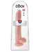 Pipedream - King Cock - Dildo met Balzak - 35,5 cm - Lichte Huidskleur-Erotiekvoordeel.nl