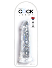 Pipedream - King Cock - Dildo - 20,5 cm - Transparant-Erotiekvoordeel.nl