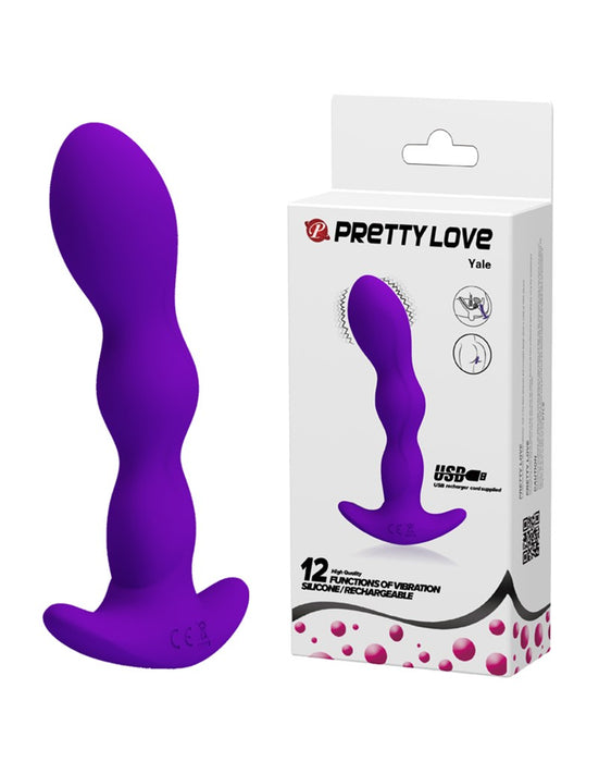 Pretty Love - Yale - Anaal Vibrator - Paars-Erotiekvoordeel.nl