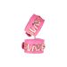 Fixxx - Handboeien met Gouden Letters - SLAVE - Roze-Erotiekvoordeel.nl