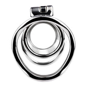 Kiotos - Twin Cock Cage - Dubbele Kuisheidskooi - RVS-Erotiekvoordeel.nl