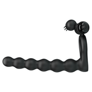 Pretty Love - Hercules - Vibrerende Cockring Met Buttplug - Zwart-Erotiekvoordeel.nl