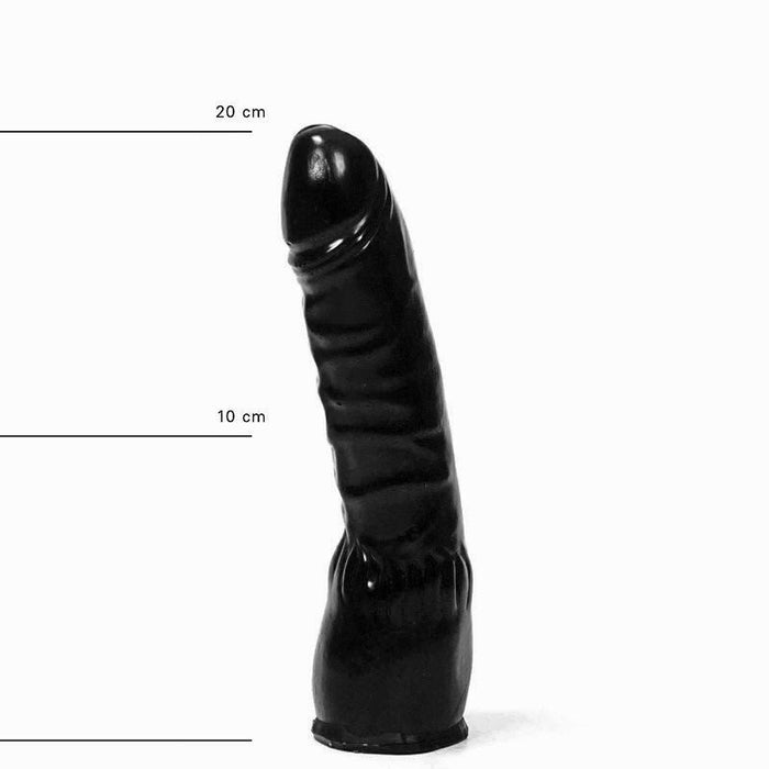 All Black - Anaal Dildo 20 x 4.5 cm - Zwart-Erotiekvoordeel.nl
