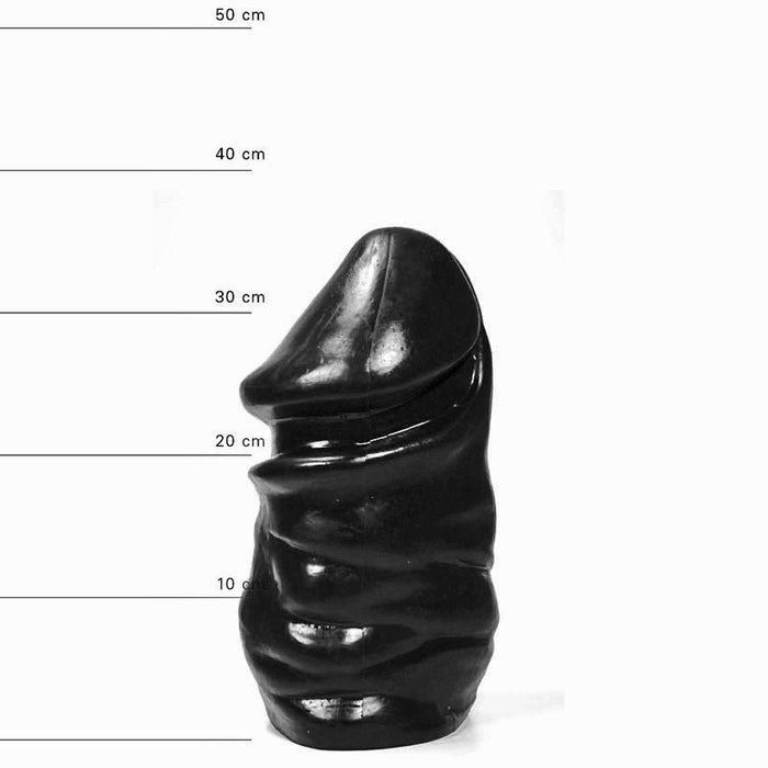 All Black - Anaal Dildo - 32 x 16.5 cm - Zwart-Erotiekvoordeel.nl