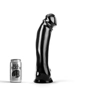 All Black - Dildo - 33 x 7 cm - Zwart-Erotiekvoordeel.nl