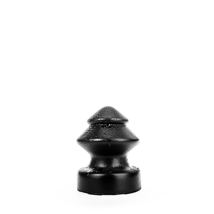 All Black - Buttplug - 14.5 x 19 cm - Zwart-Erotiekvoordeel.nl