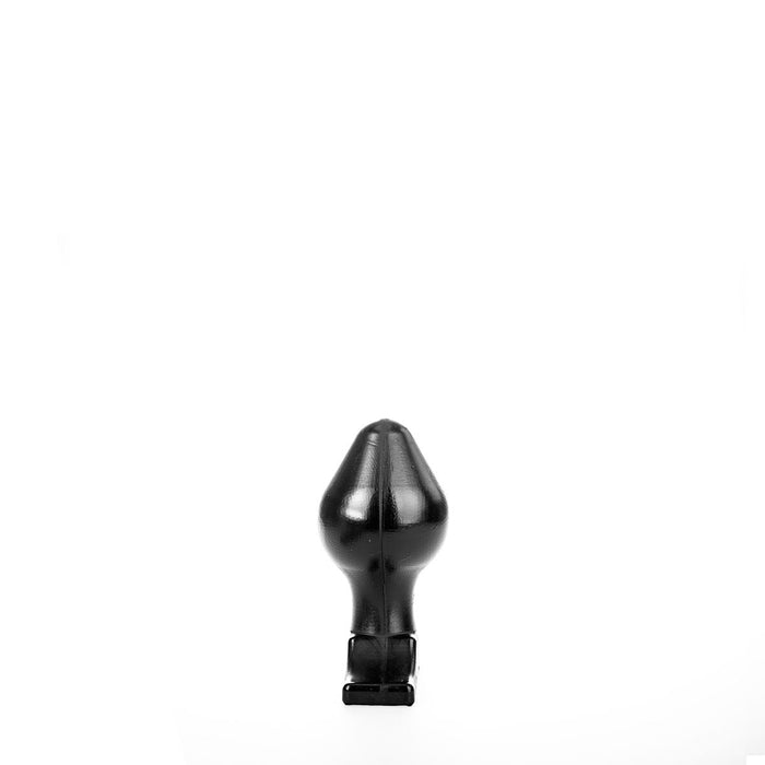 All Black - Buttplug - 16 x 8 cm - Zwart-Erotiekvoordeel.nl