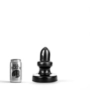 All Black - Buttplug - 17 x 8 cm - Zwart-Erotiekvoordeel.nl
