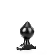 All Black - Buttplug - 22,5 x 12 cm - Zwart-Erotiekvoordeel.nl
