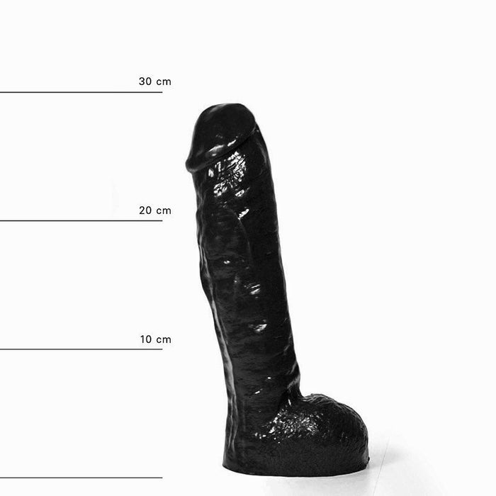 All Black - Buttplug - 29 x 5.5 cm - Zwart-Erotiekvoordeel.nl