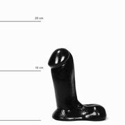 All Black - dildo - 14 x 5 cm - Czarne-Erotiekvoordeel.nl