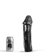 All Black - Dildo - 28 x 7,5 cm - Schwarz-Erotiekvoordeel.nl