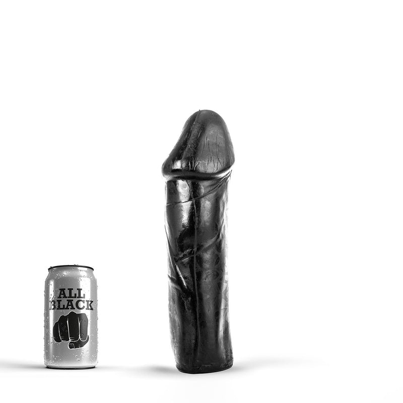 All Black - Dildo - 28 x 7,5 cm - Schwarz-Erotiekvoordeel.nl