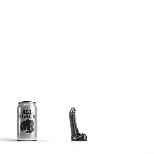 All Black - Extra kleiner Dildo - 9 x 2 cm - Schwarz - Erotiekvoordeel.nl