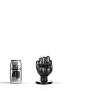 All Black - Fisting Dildo - 12 x 8 cm - Small - Zwart-Erotiekvoordeel.nl