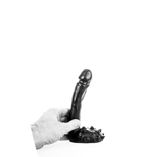 All Black - Klassischer Dildo - 15 x 2,5 cm - Schwarz-Erotiekvoordeel.nl
