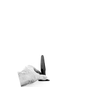 All Black - Plug anale piccolo - 12 x 2,5 cm - Nero-Erotiekvoordeel.nl