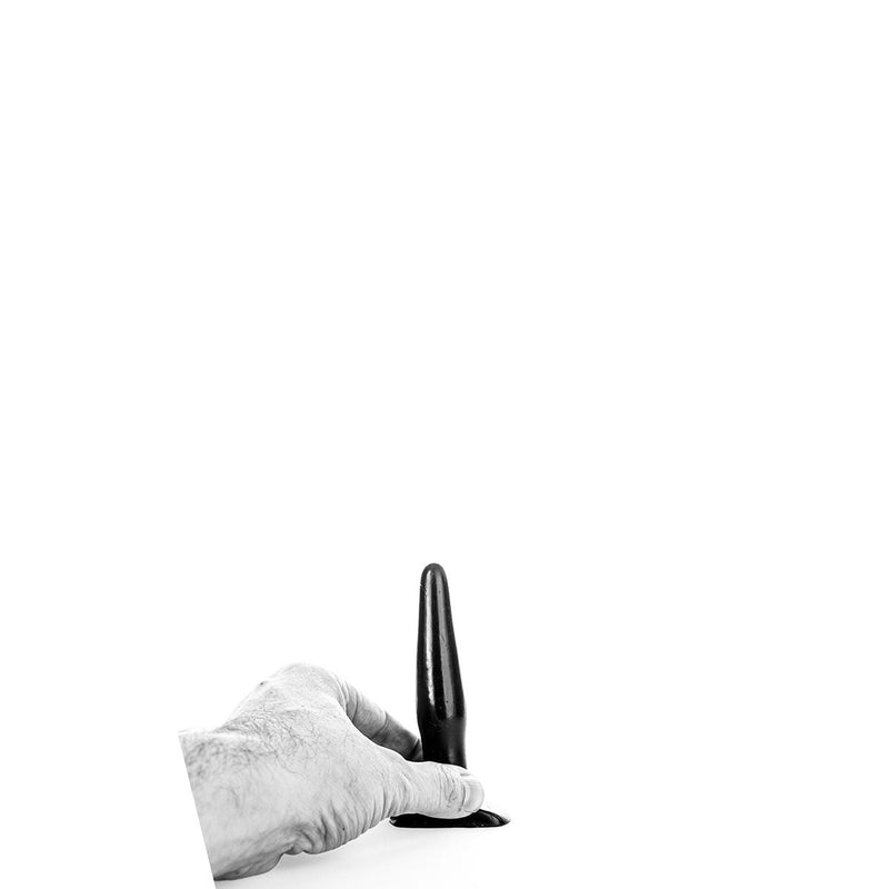 All Black - Plug anale piccolo - 12 x 2,5 cm - Nero-Erotiekvoordeel.nl