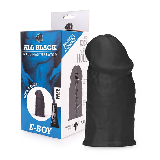 All Black - Masturbator E-Boy-Erotiekvoordeel.nl