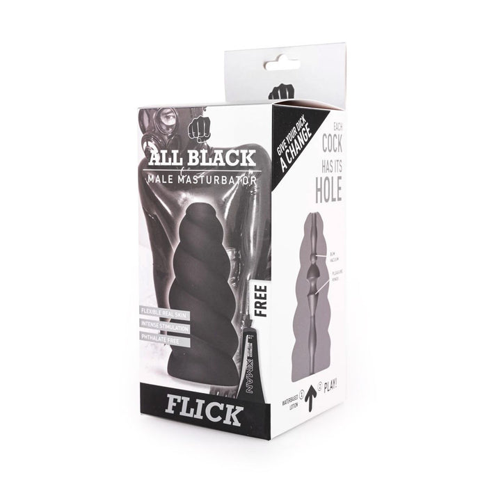 All Black - Masturbator Flick-Erotiekvoordeel.nl