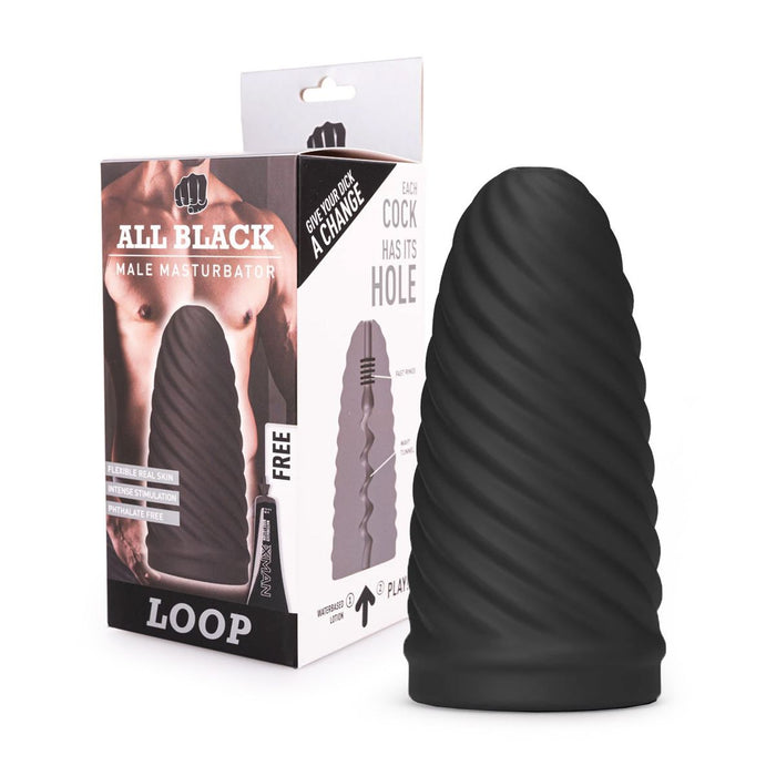 All Black - Masturbator Loop-Erotiekvoordeel.nl