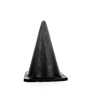 All Black - Prisma Buttplug 30 x 18 cm - Zwart-Erotiekvoordeel.nl