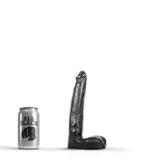 All Black – Realistische Dildo – 21 cm – Zwart-Erotiekvoordeel.nl