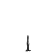 All Black - Kleine Buttplug - 12 x 2.5 cm - Zwart-Erotiekvoordeel.nl