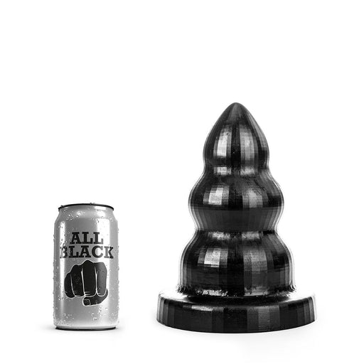 All Black - Plug anale Triple Pleasure - Nero-Erotiekvoordeel.nl