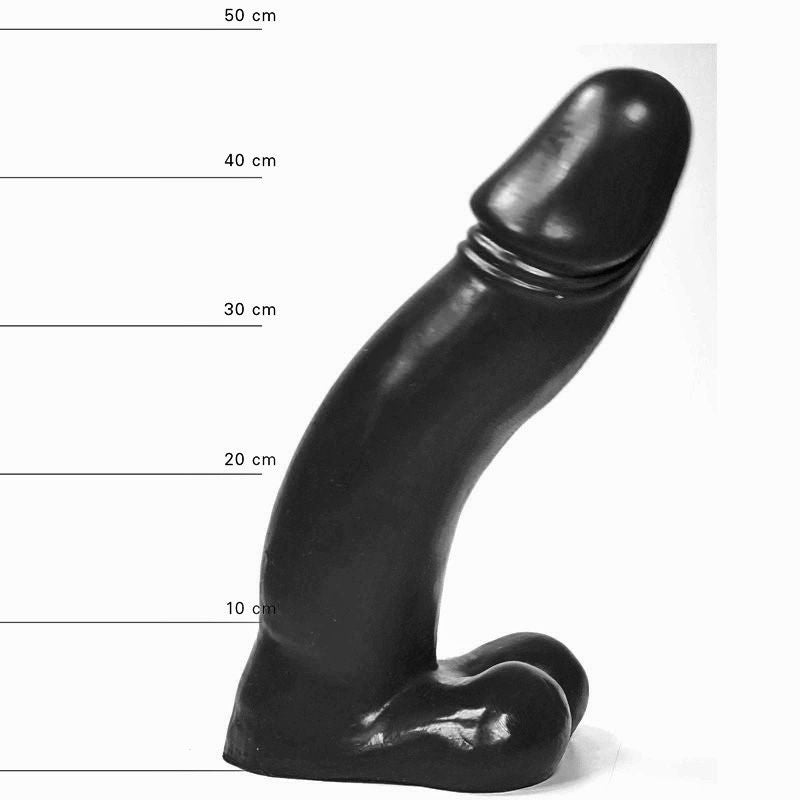 All Black - XXL Dildo - 45 x 9 cm - Zwart-Erotiekvoordeel.nl