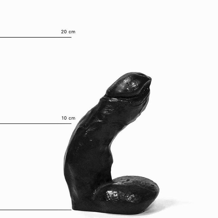 All Black - Zwarte dildo - 15 cm-Erotiekvoordeel.nl