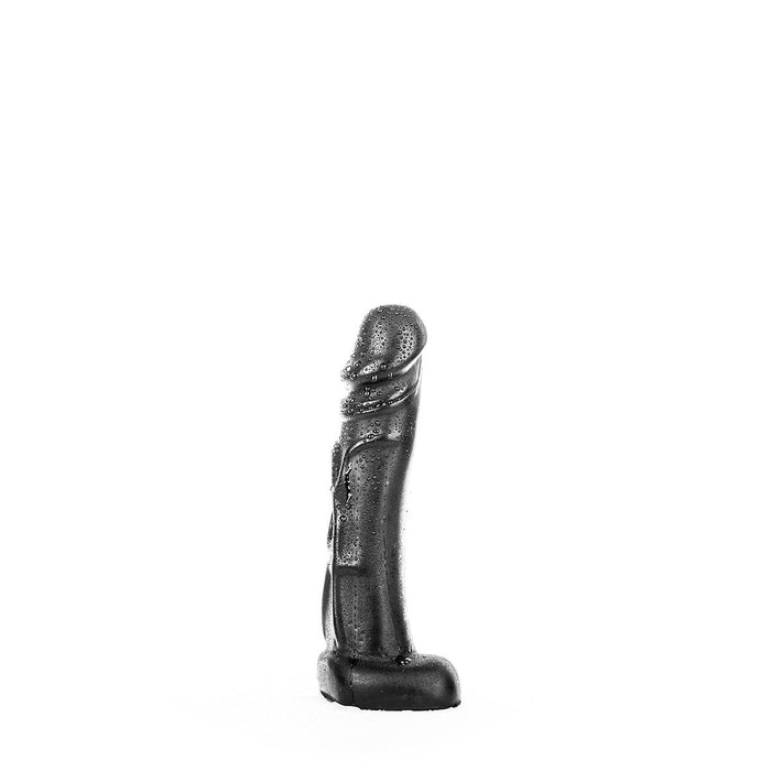 All Black - Zwarte realistische dildo -22 cm-Erotiekvoordeel.nl
