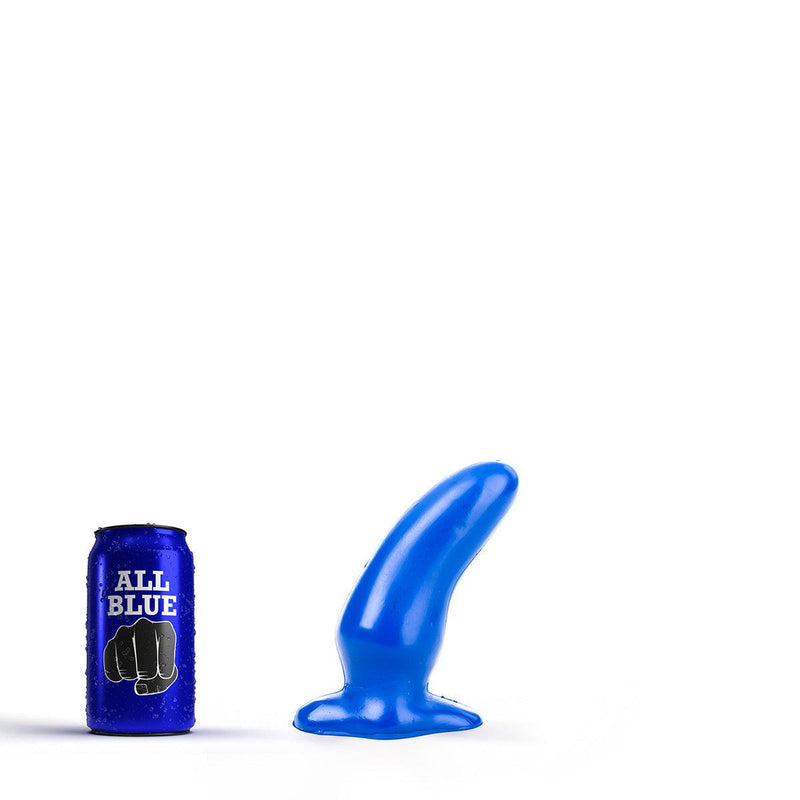All Blue - Dildo analny - 13 x 5 cm - Blauw-Erotiekvoordeel.nl