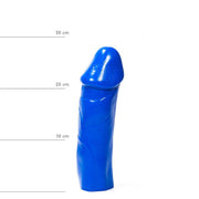 All Blue – Realistische Dildo – 28 cm – Blauw-Erotiekvoordeel.nl