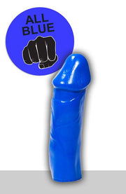 All Blue – Realistische Dildo – 28 cm – Blauw-Erotiekvoordeel.nl