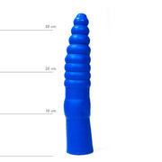 All Blue – Realistische Anale Dildo – 33 cm – Blauw-Erotiekvoordeel.nl